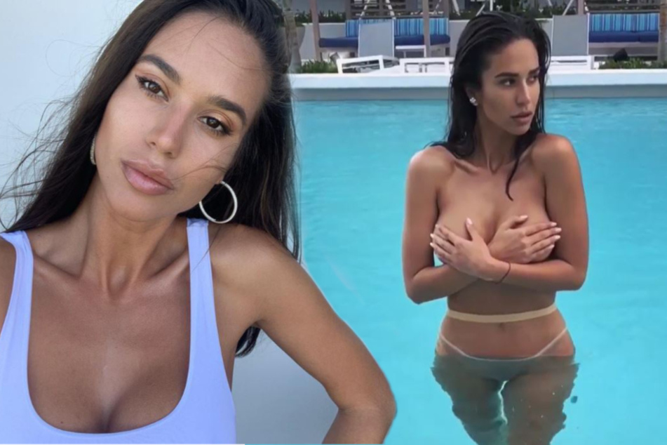 Modeling is more profitable than ball bashing for this former athlete