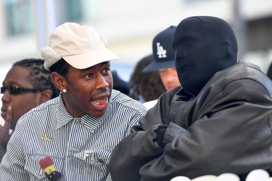 Kanye West lashes out at reporter over question about his wife: "Do you work for the devil?"