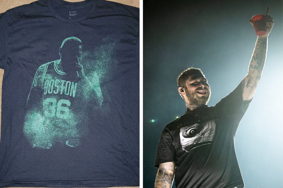 Post Malone makes up for rescheduled gig in Boston with free swag