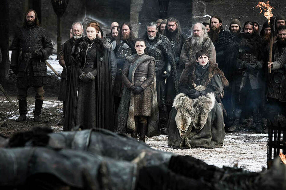 A scene from the eighth season of Game of Thrones: the series has already ended, but the books are still ongoing.