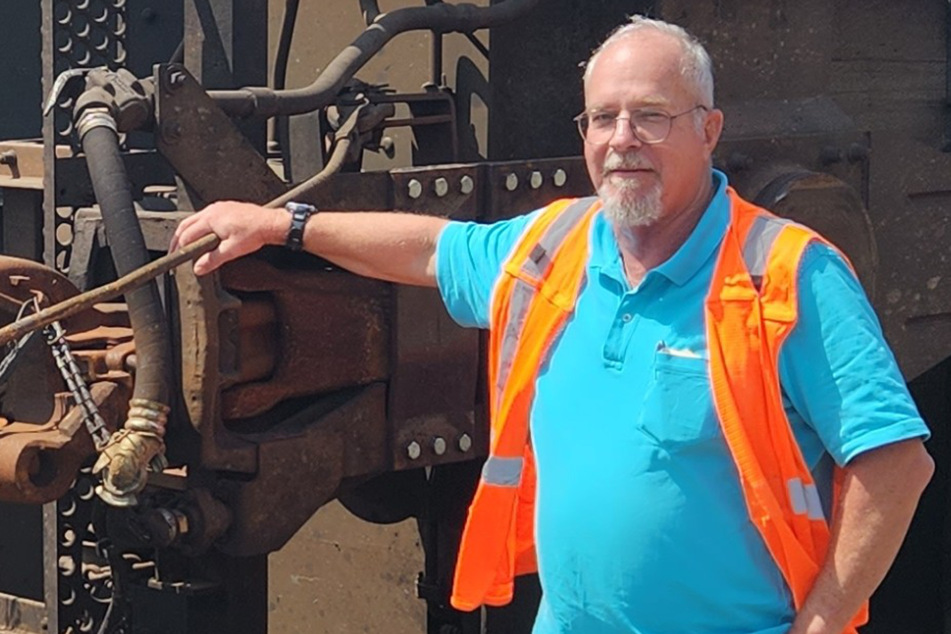 Hugh Sawyer, Railroad Workers United treasurer, has 34 years of experience as a locomotive engineer based out of Georgia.