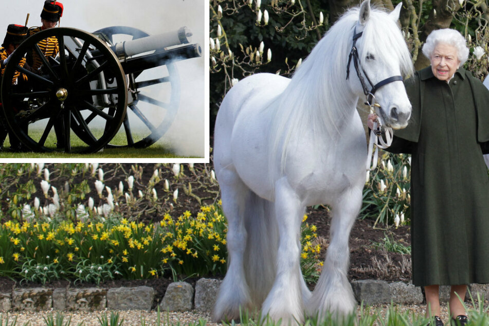 Queen Elizabeth II celebrates 96th birthday with ponies and gun salutes