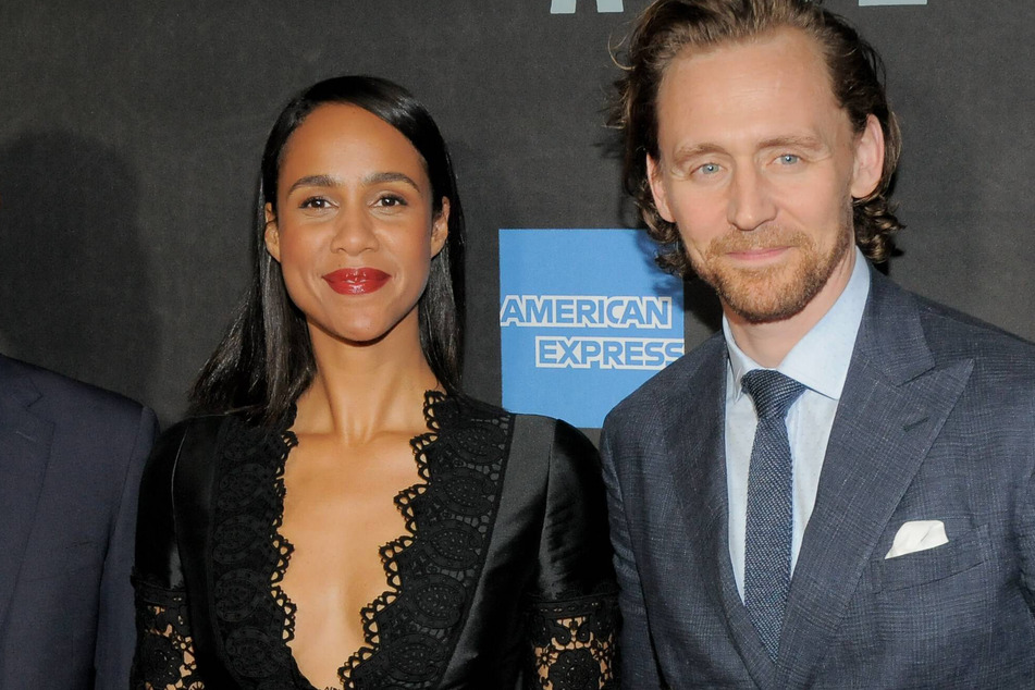 Zawe Ashton and Tom HIddleston attend the Sea Wall / A Life Broadway Opening Night at New York's Hudson Theater in 2019.