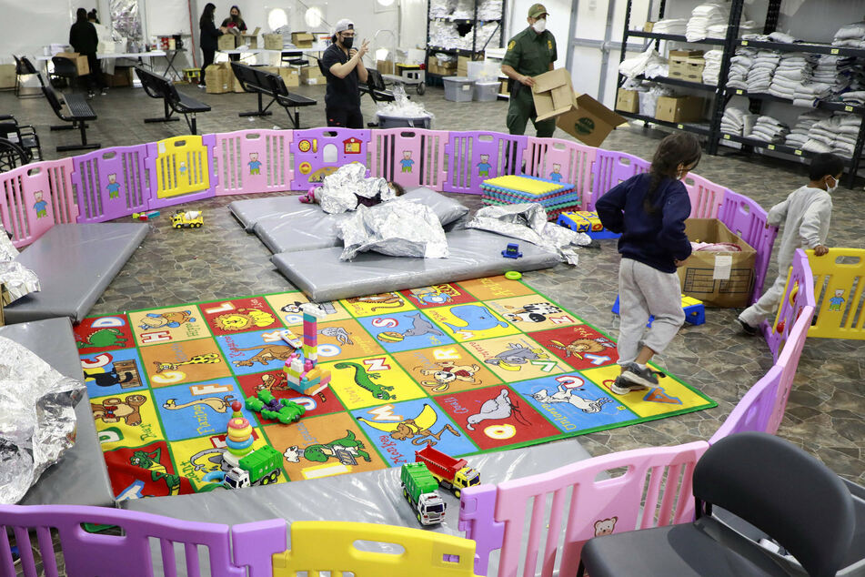 Thousands of children are currently in CPB and HHS care.