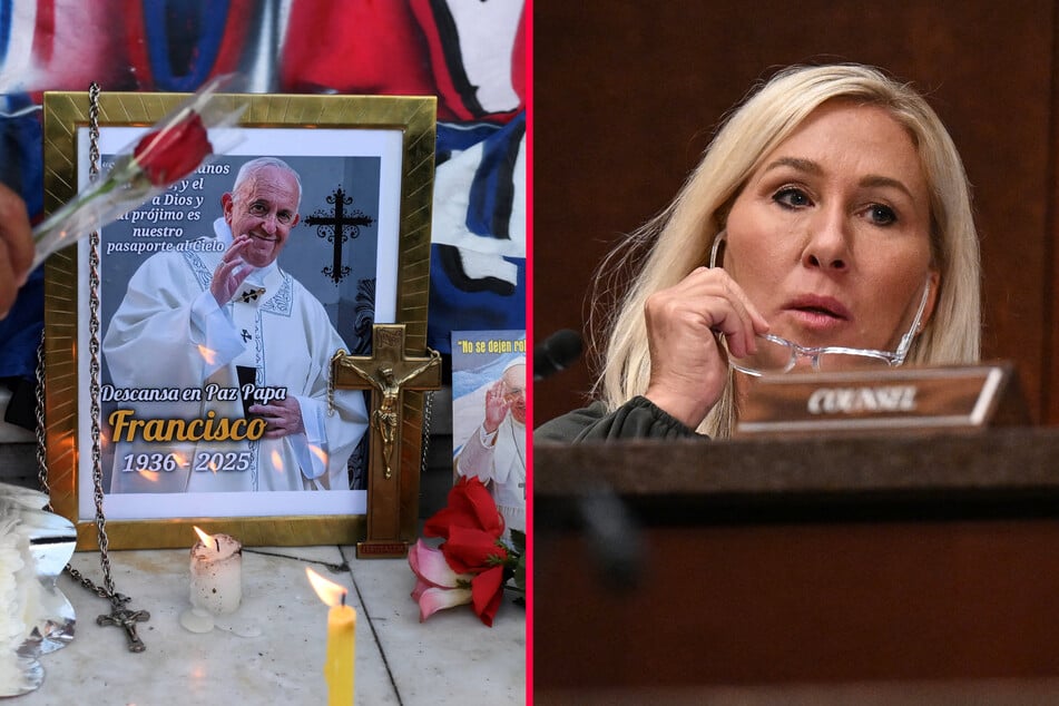 MTG appeared to call Pope Francis "evil" on social media, less than a day after he died.