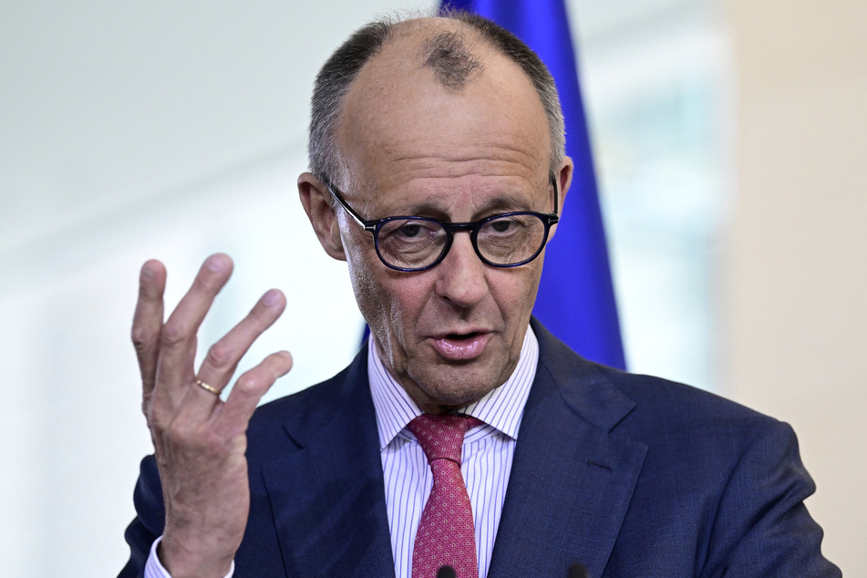 The announcement of the troop withdrawal follows a spat between US President Donald Trump and German Chancellor Friedrich Merz (pictured.)