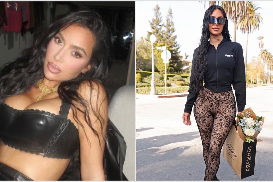 Kim Kardashian rocks unusual accessory with edgy fit at Balenciaga fashion show
