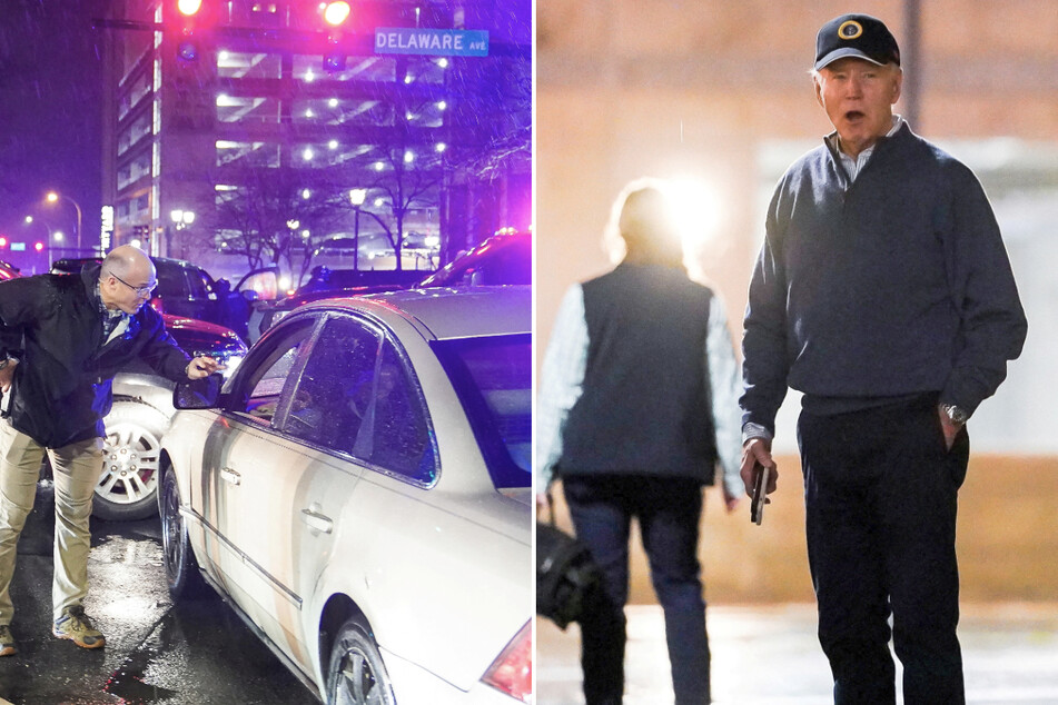 Biden left briefly shaken after car crashes into Secret Service vehicle