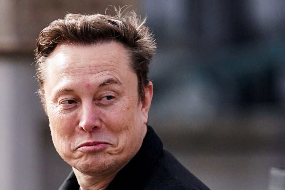 Elon Musk is pictured on the day he met with Indian Prime Minister Narendra Modi at Blair House in Washington DC on February 13, 2025.