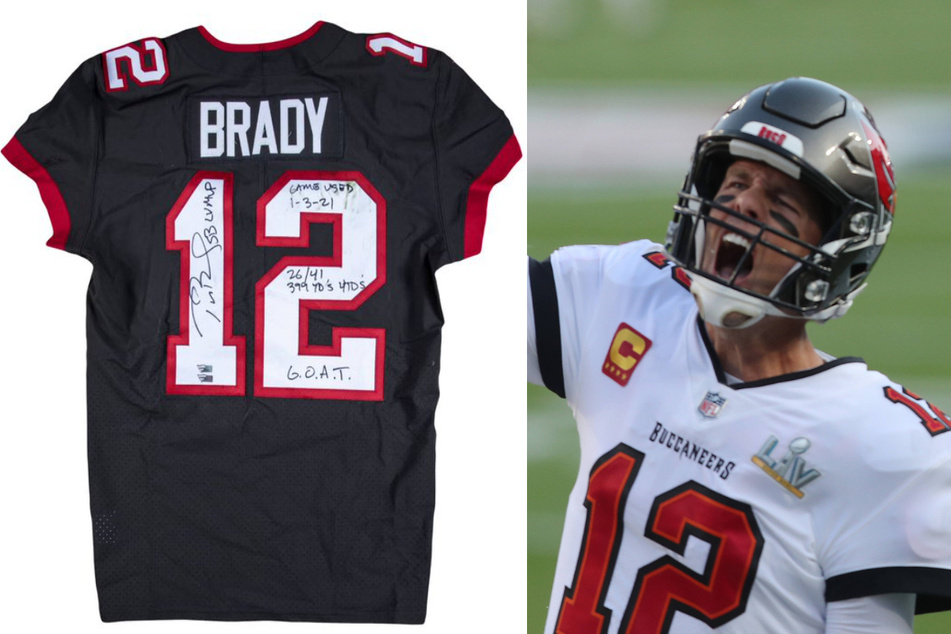 Tom Brady's uniform has become the most expensive NFL jersey ever sold.