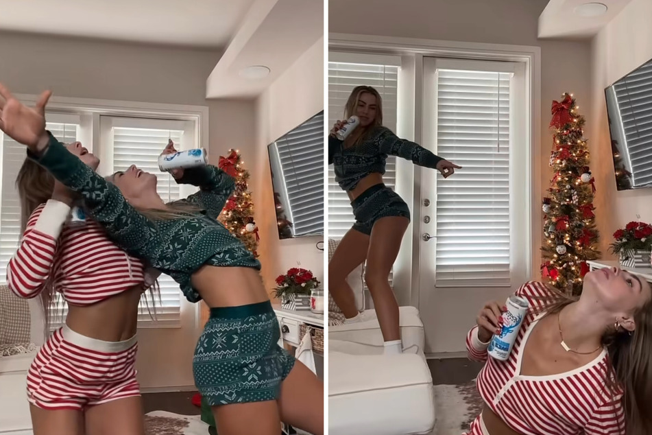 Cavinder twins give pop star energy in festive sing-along