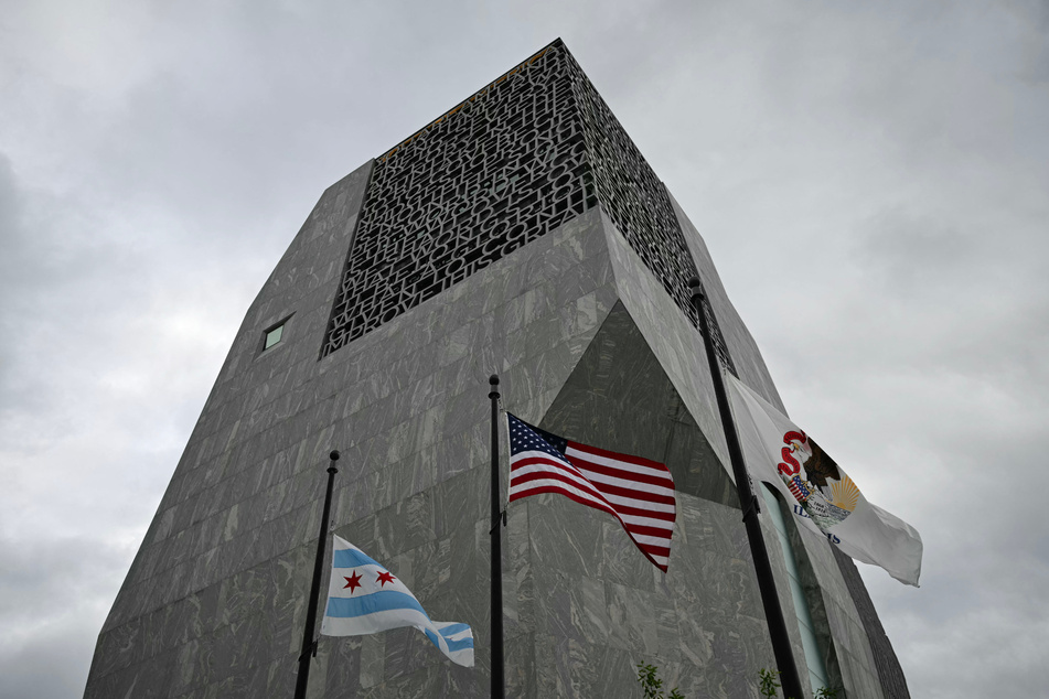 The modernistic presidential center has faced some criticism for its architecture.