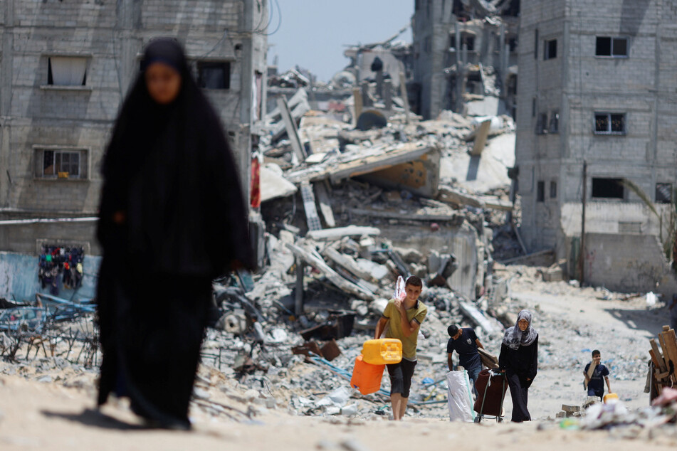 Israel has bombarded the entire territory of Gaza without pause since the October 7 Hamas attack, killing over 35,000 Palestinians.