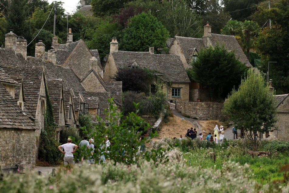 Prince Harry, Meghan, and their children are reportedly living in central England's Cotswolds region.