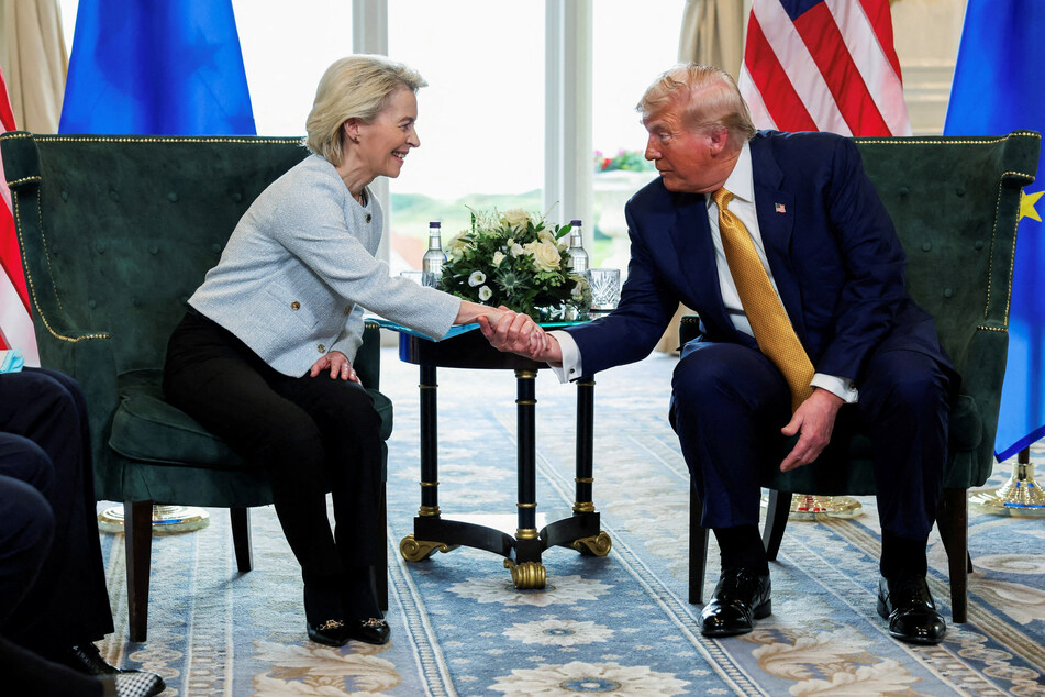 Trump hails "biggest-ever" trade deal as European Union caves to pressure