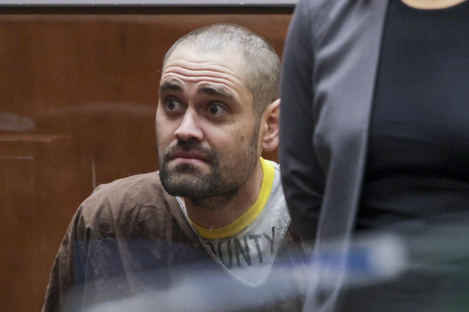 Nick Reiner appears during his arraignment in Los Angeles County Superior Court on February 23, 2026.