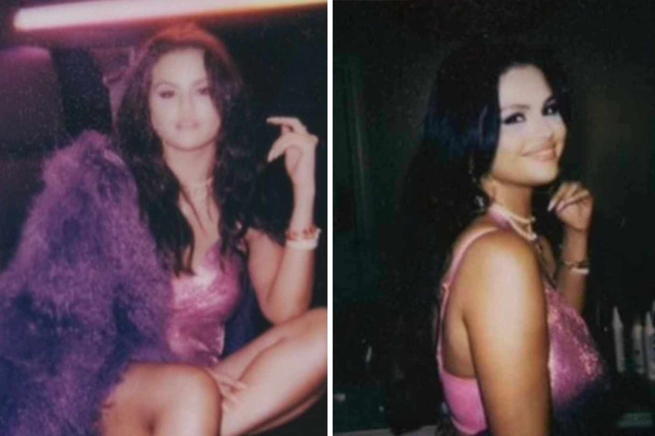 Selena Gomez is painting the town pink in her new music video for Single Soon, with a chainmail dress sparking debate.