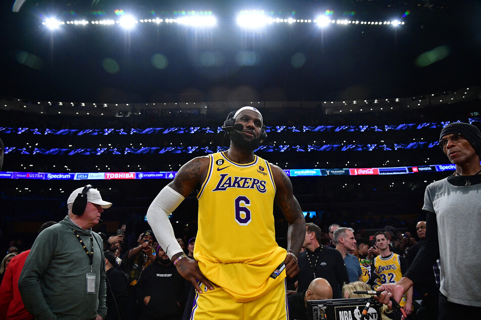 LeBron James was congratulated by US President Joe Biden, as well as fellow NBA stars Steph Curry and Kevin Durant.