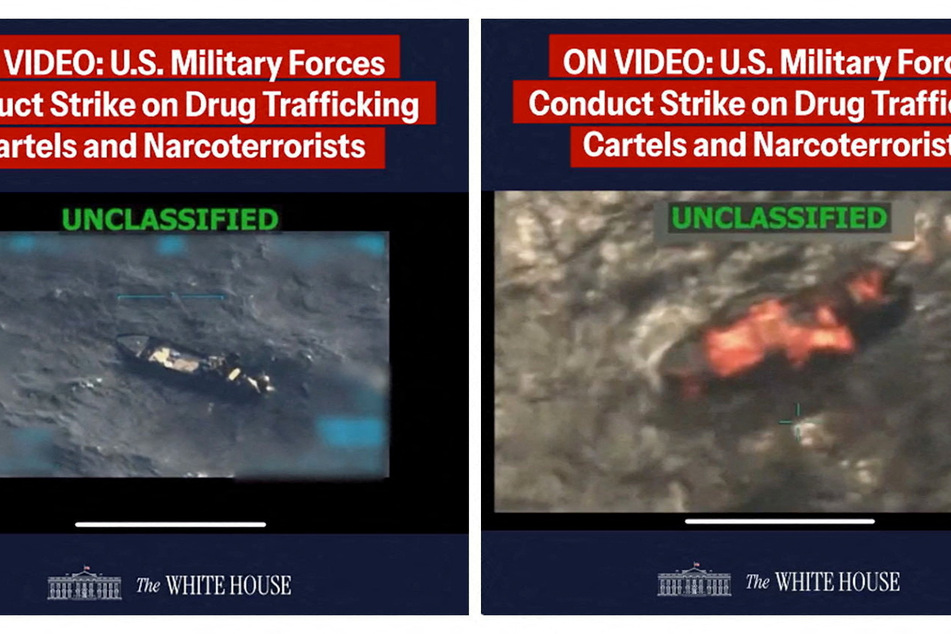 President Donald Trump has repeatedly ordered strikes on vessels sailing in international waters, alleging without evidence that they are trafficking drugs to the US.