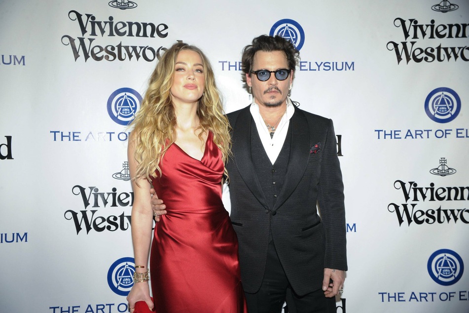 Amber Heard (l) and Johnny Depp (r) split in 2017, and the Aquaman star has since accused him of domestic abuse.