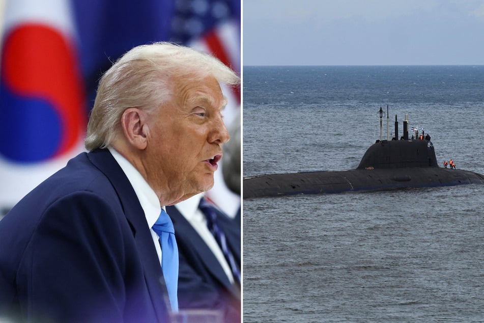 President Donald Trump said on Wednesday the US would permit South Korea to build nuclear-powered submarines.