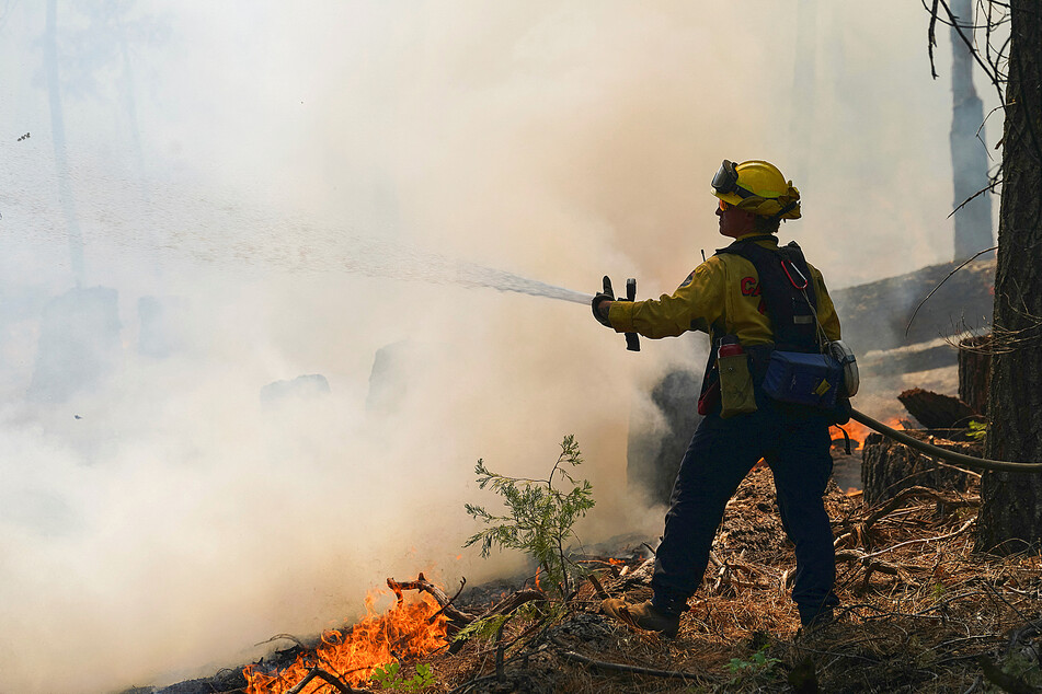Wildfire season is heating up, burning through massive swathes of the US such as Alaska and Yosemite National Park.