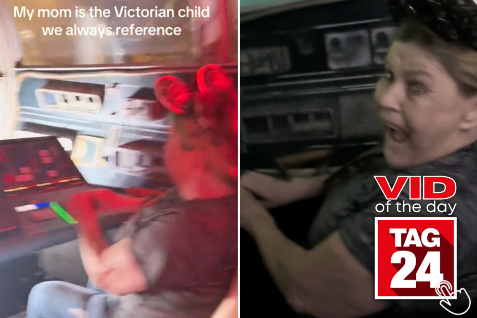 Today's Viral Video of the Day features a woman who was shocked during a Star Wars ride at Hollywood Studios!