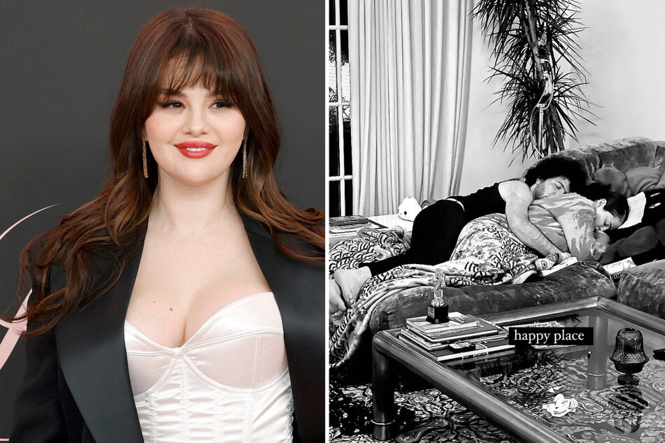 Selena Gomez shares cuddly snap with Benny Blanco: "Happy place"