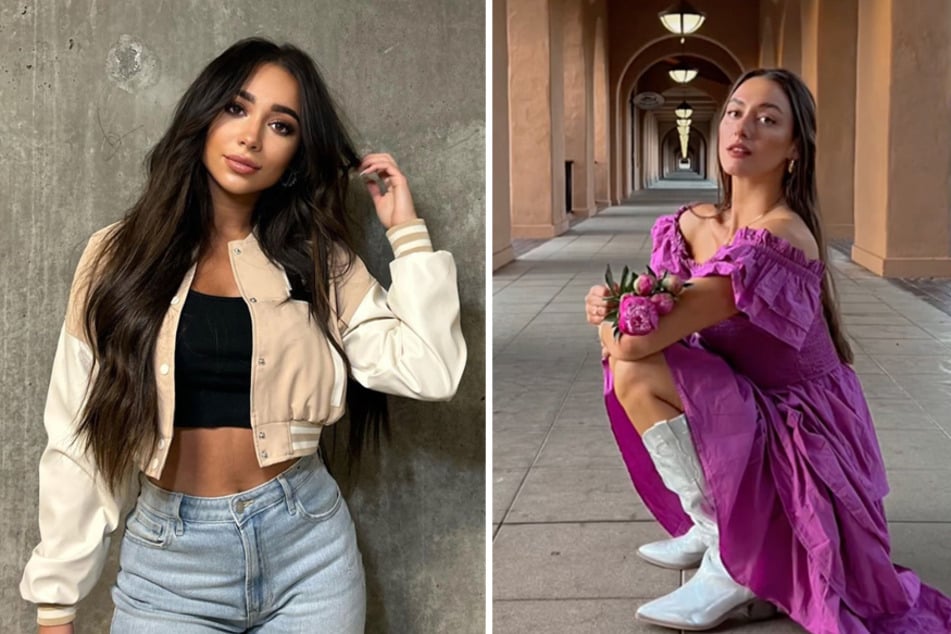Kylee (l) and Anastasia ran into some drama that ended one of their Bachelor journeys on Monday night.