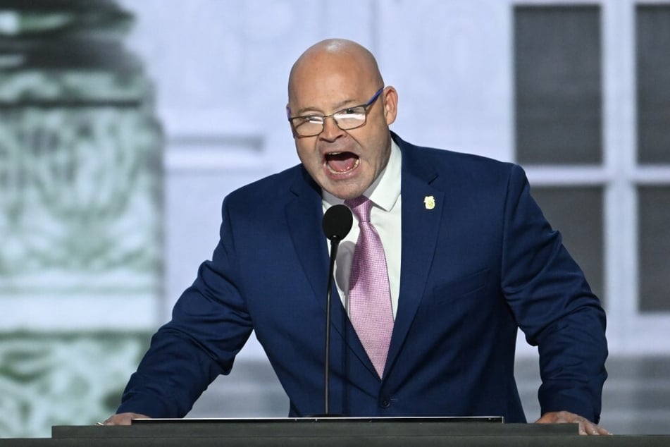 Sean O'Brien received cheers and applause for praising Donald Trump as a "tough SOB" during his remarks at the Republican National Convention.