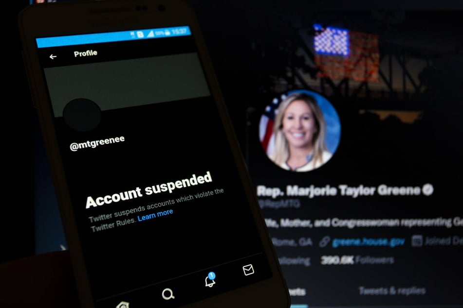 Marjorie Taylor Greene's personal account permanently suspended on Twitter