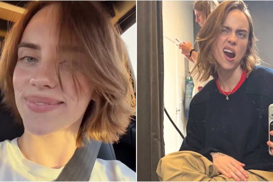 Billie Eilish flaunts new strawberry blonde bob on Instagram – and fans are freaking out