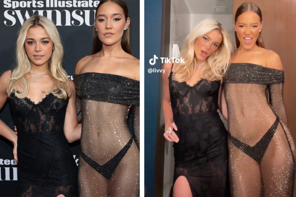 Olivia Dunne and swimsuit model Olivia Ponton give double trouble in new TikTok