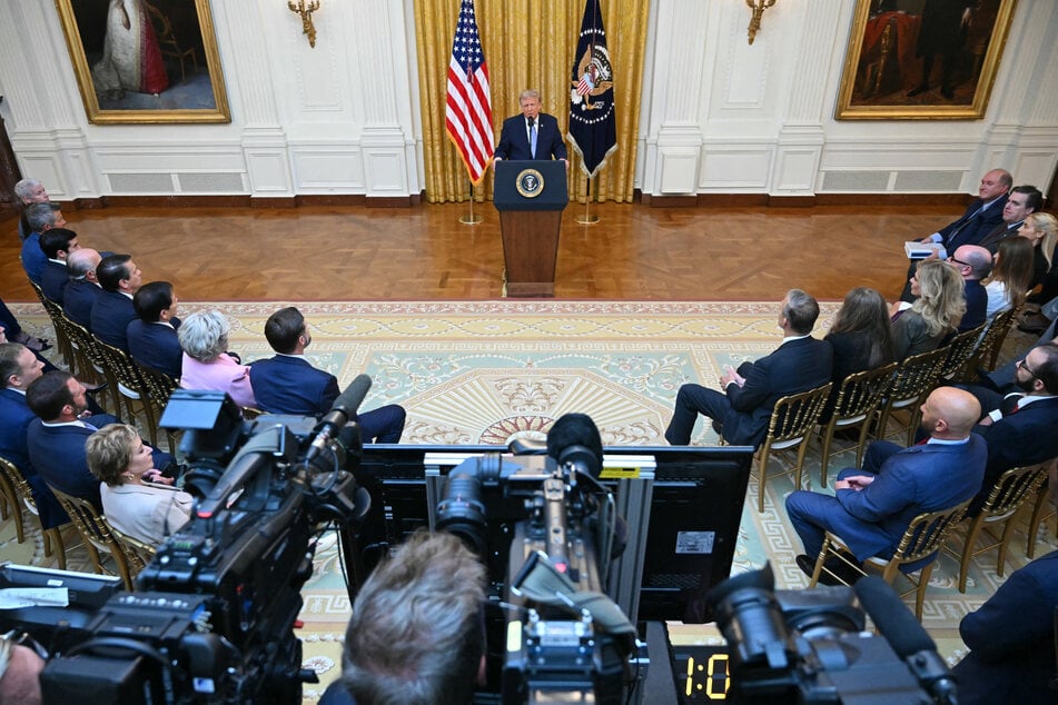 President Donald Trump used his primetime address to rehash unsubstantiated claims about election fraud and Chinese interference.