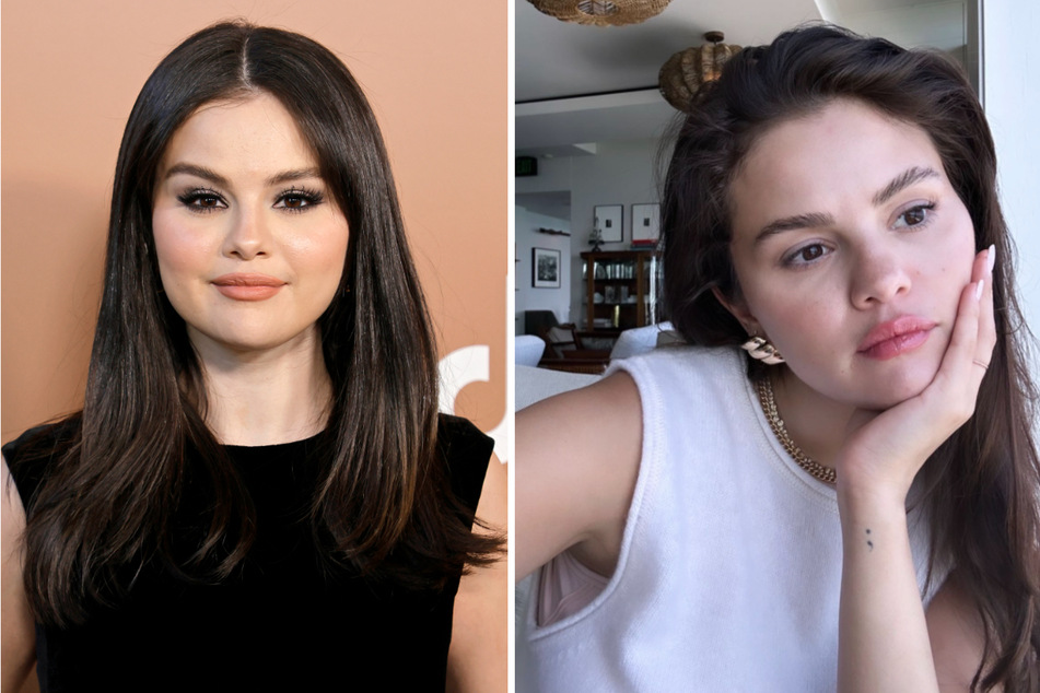 Selena Gomez flaunts her rare beauty and flashes tattoo in bare-faced selfie