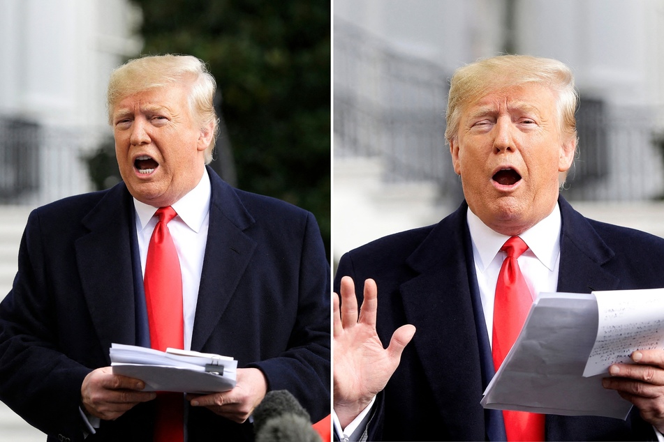 Donald Trump dismissed concerns about his re-election, arguing they are an attempt to "distract" from abuses of power by the left.
