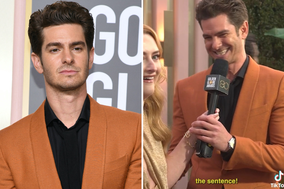 TikTok goes crazy over Andrew Garfield's take on red carpet flirting