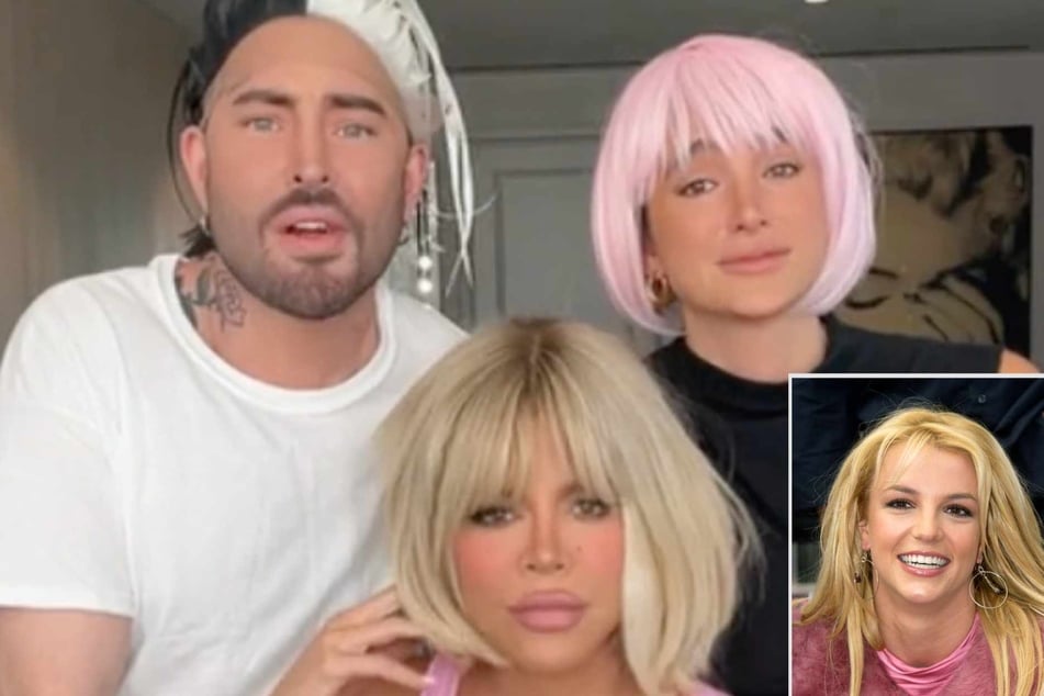 Khloé Kardashian spoofs iconic Britney Spears interview in hilarious TikTok