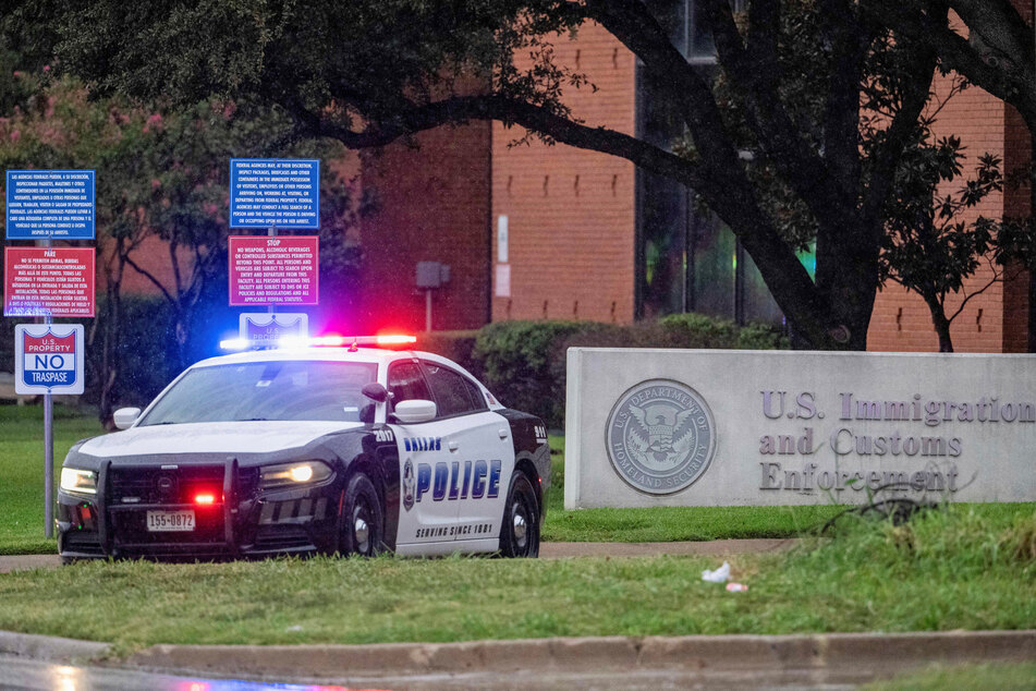 At least two people were killed after a gunman opened fire on an ICE detention facility in Dallas,
