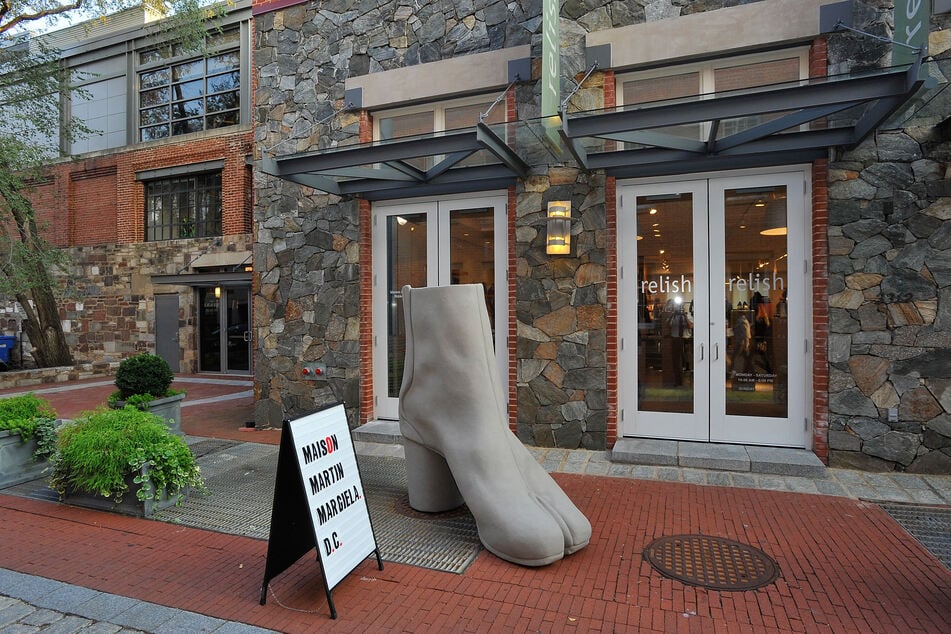Atmosphere of Maison Martin Margiela & Relish Tabi Shoe Maker Exhibition at Relish on September 18, 2014 in Washington, DC.
