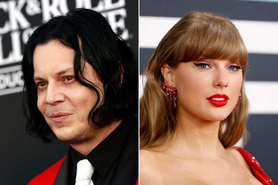 The White Stripes rocker Jack White (l.) faced some backlash over his comments on songwriting about "publicly aired breakups," like that of Taylor Swift.