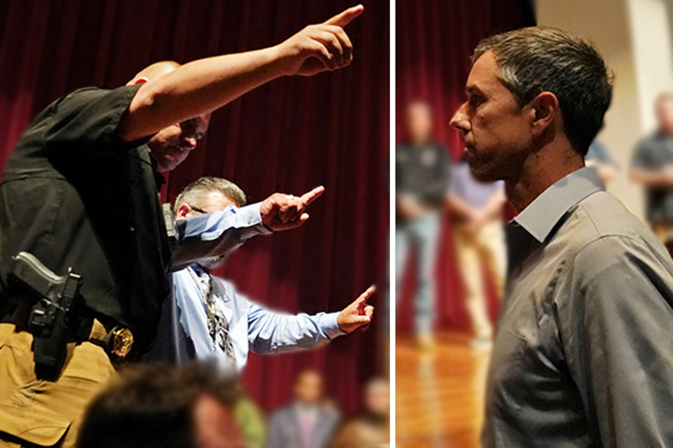 Beto O'Rourke crashes Abbott's Texas shooting press conference: "You are doing nothing"