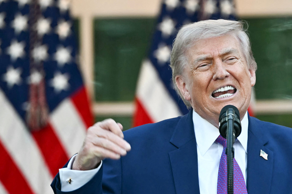 Trump posts over 50 times in social media spree filled with conspiracies and AI slop
