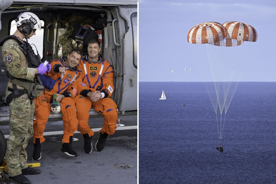 Artemis II crew return home with spectacular splash-down after historic moon mission