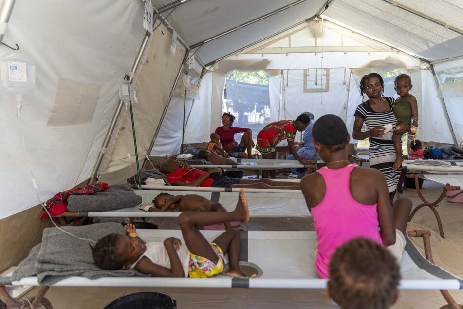 A cholera outbreak has significantly worsened the situation in Haiti.