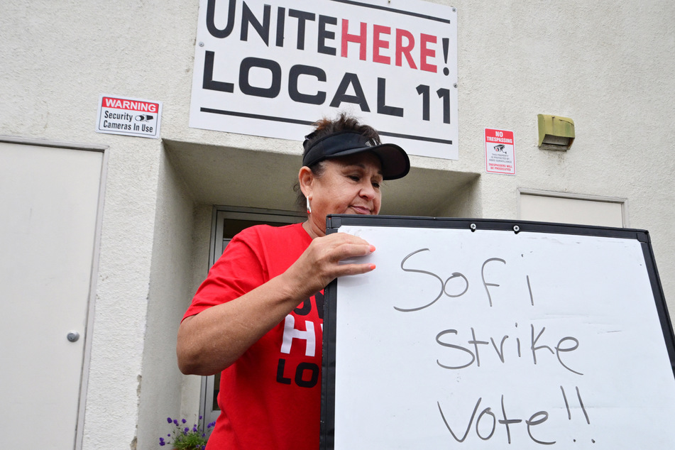 SoFi Stadium employees have voted to authorize a potential strike during the World Cup.