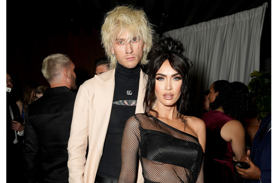 Machine Gun Kelly (l.) and Megan Fox, who split in November, are preparing to welcome their first baby together.