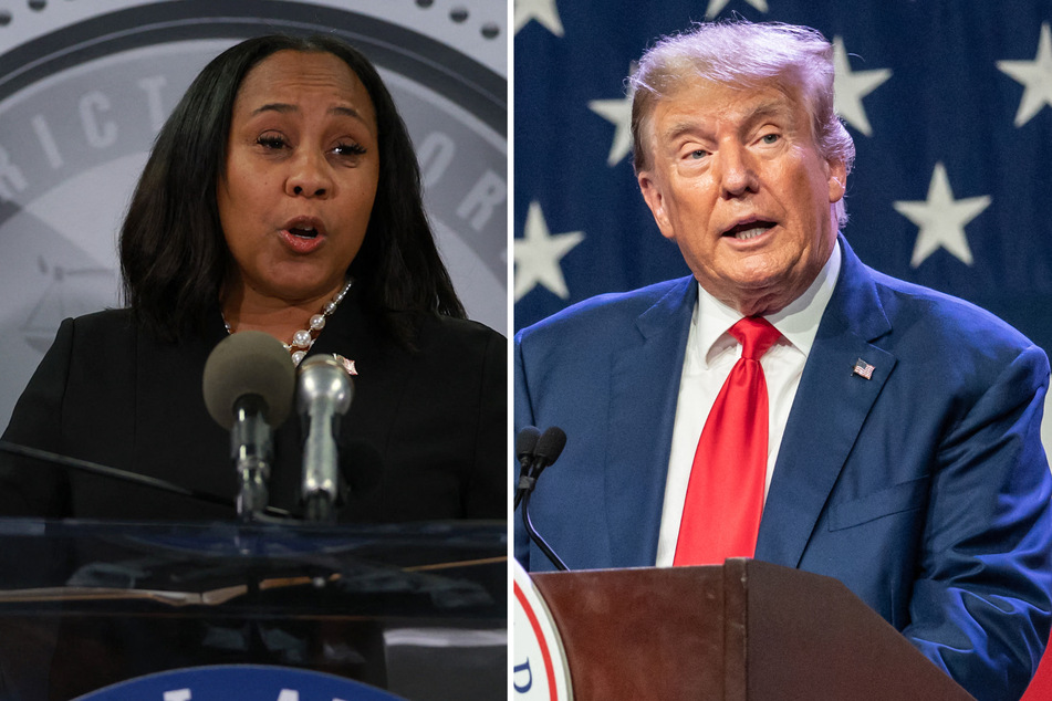 Donald Trump bashed Fulton County District Attorney Fani Willis in a Truth Social post just hours before he will surrender in Georgia on Thursday.