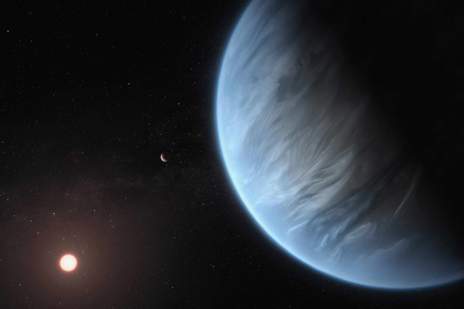 The debate revolves around the planet K2-18b, which is 124 light years away in the Leo constellation.