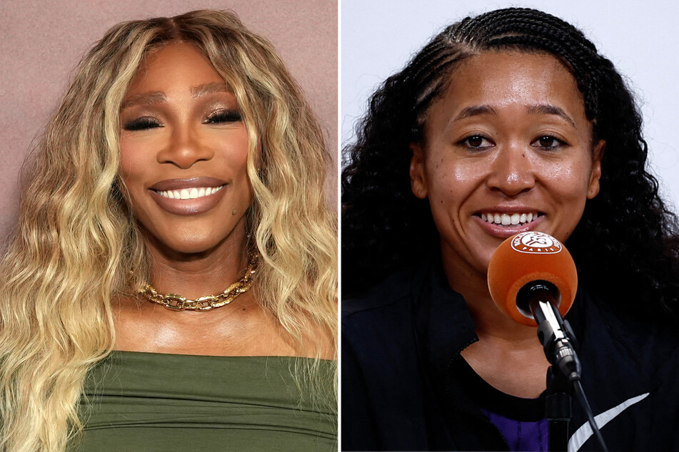 Naomi Osaka (r.) weighed in on those Serena Williams comeback rumors as she continues her run in the French Open.